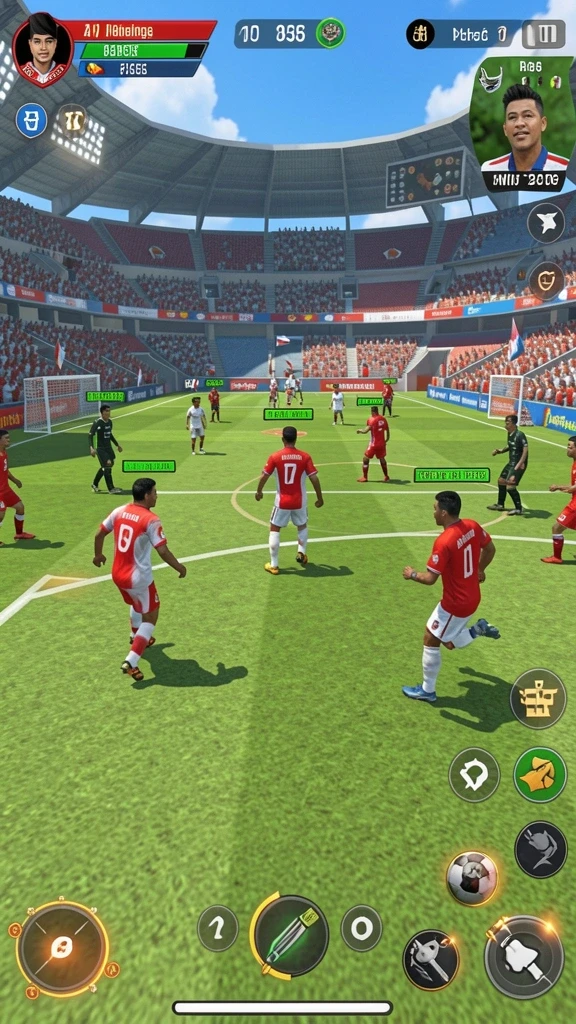 Screenshot menunjukkan pesawat luar angkasa menjelajahi planet baru.