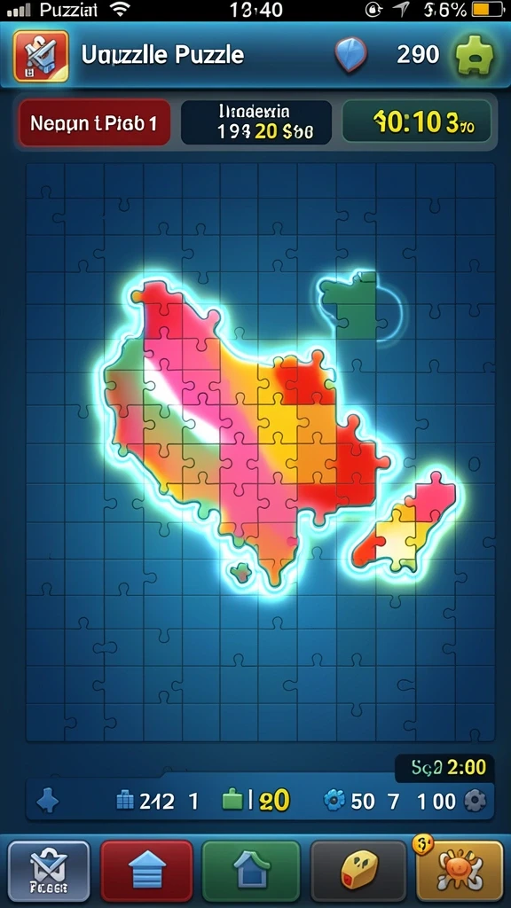 Visual makhluk luar angkasa yang unik dan menarik.