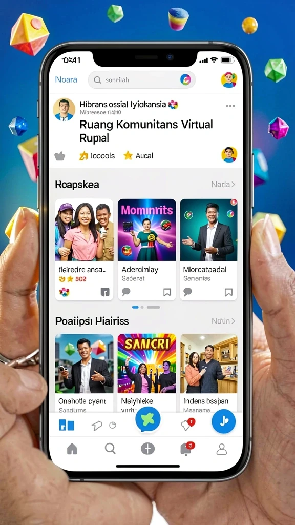 Tampilan antarmuka yang intuitif dan menarik.