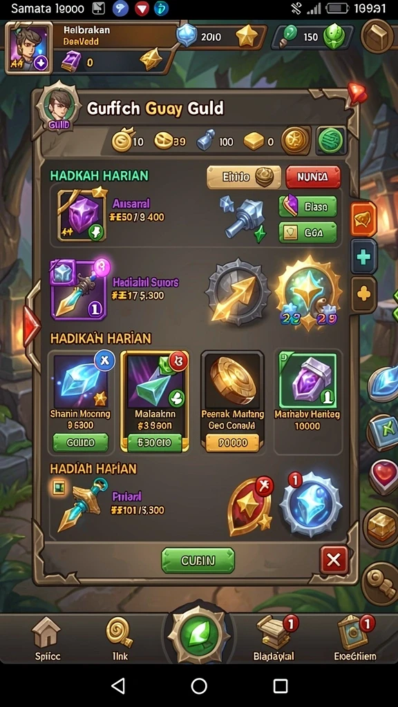 Grafis yang memukau dan penuh warna.