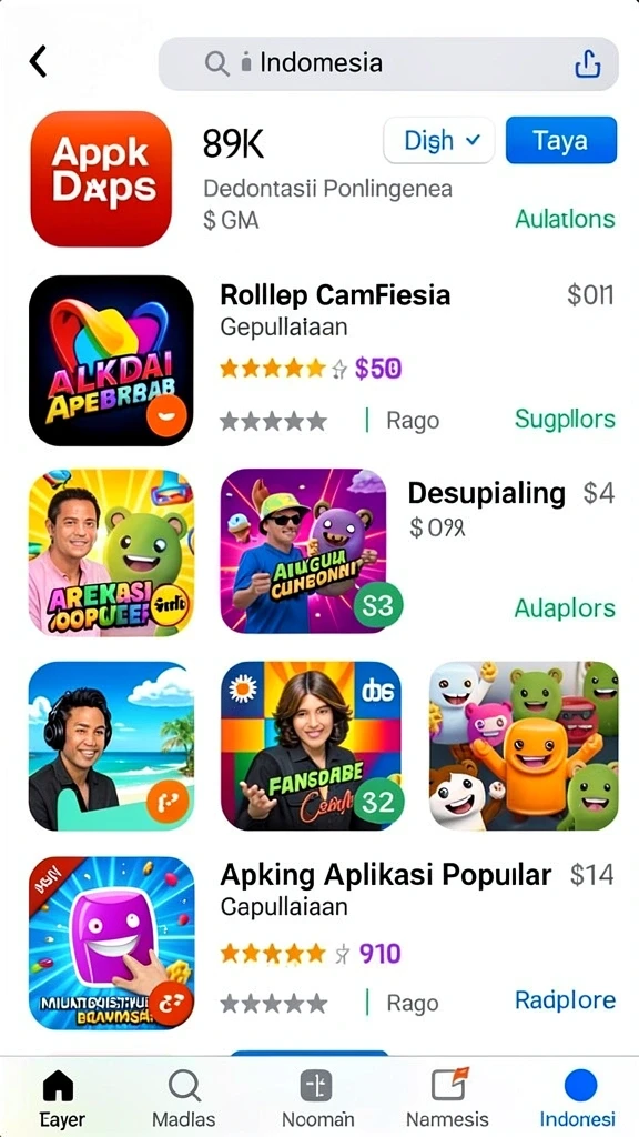 Antarmuka pengguna yang menarik dan mudah dipahami.