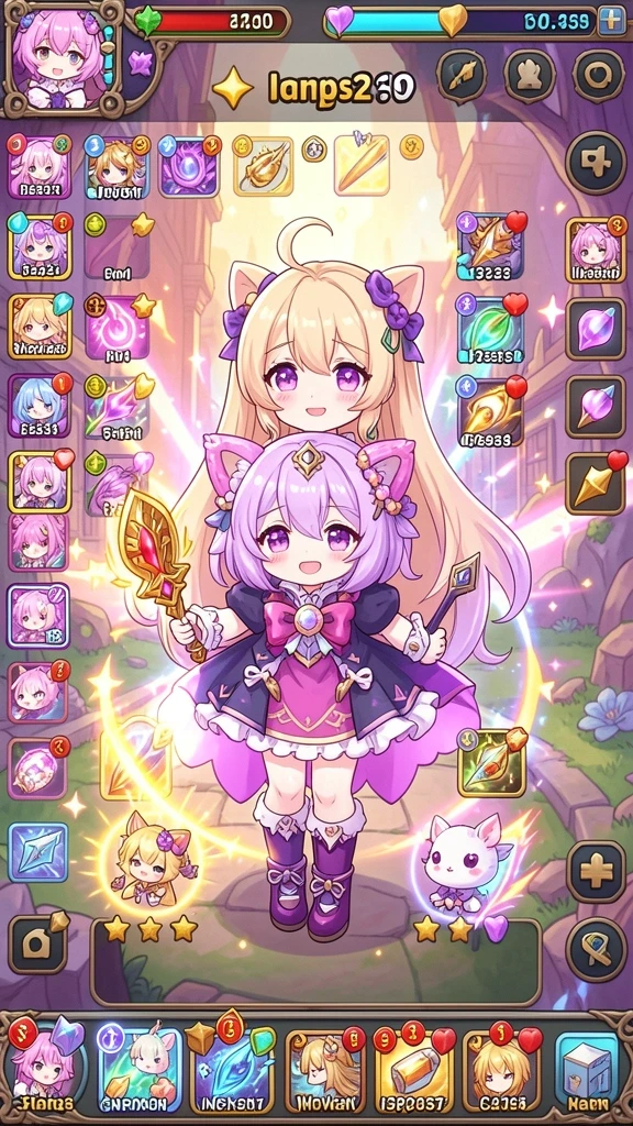 Beragam mini game yang menantang dan seru.