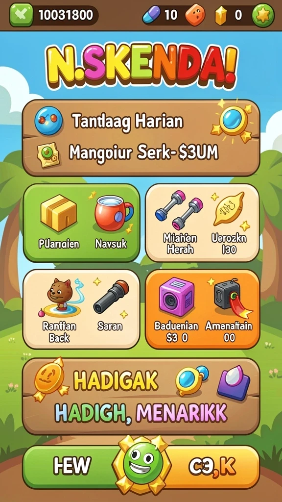 Tampilan awal 8ID yang menarik dan interaktif.