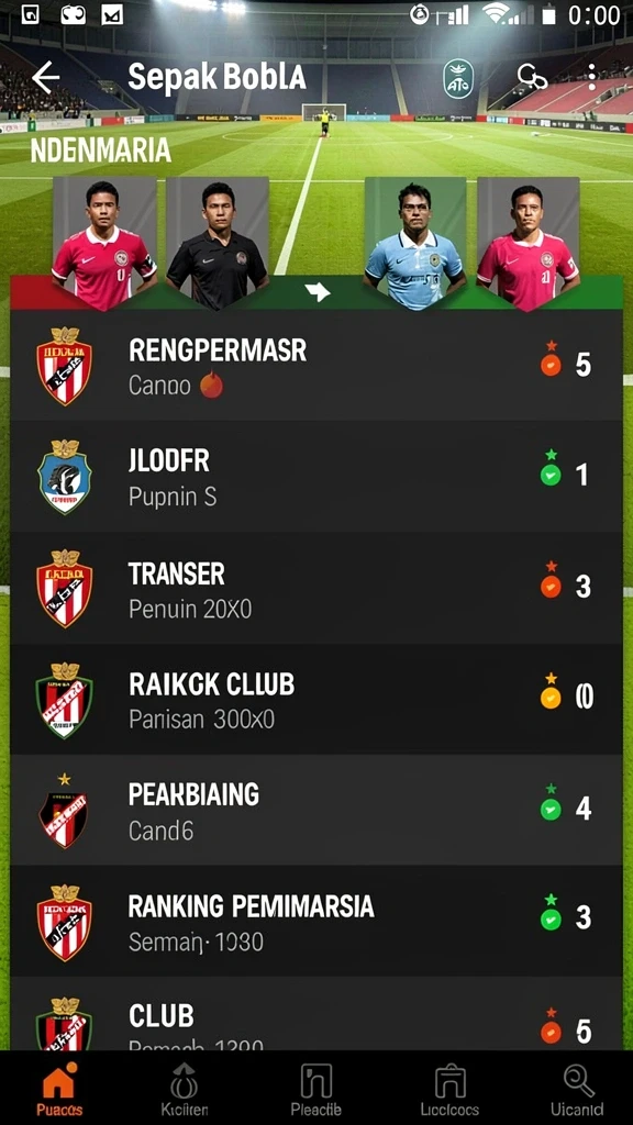 Tampilan antarmuka permainan yang menarik dan intuitif.
