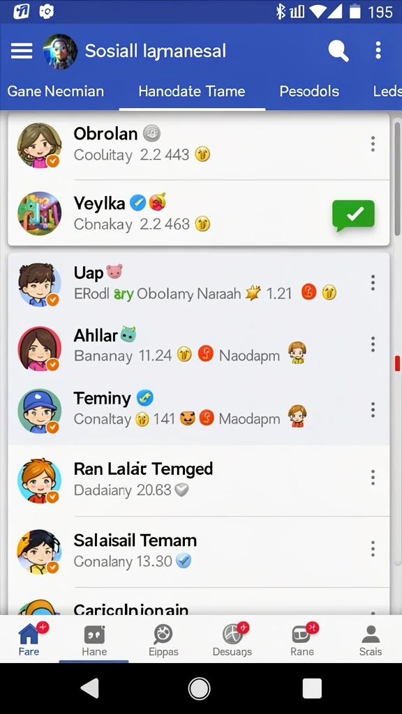 Tampilan awal yang menarik dan mudah dinavigasi.