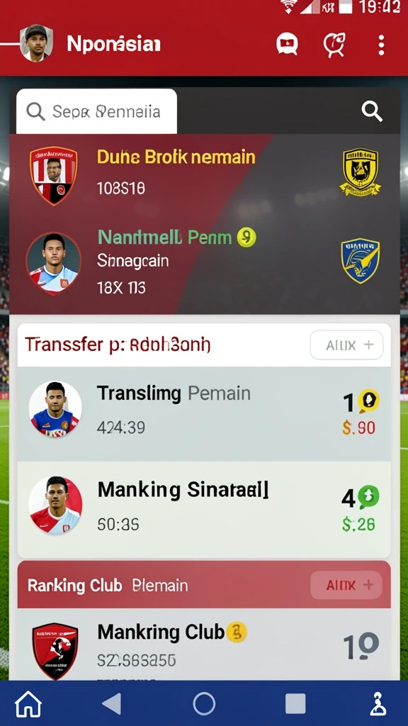 Tampilan antarmuka pengguna yang menarik.