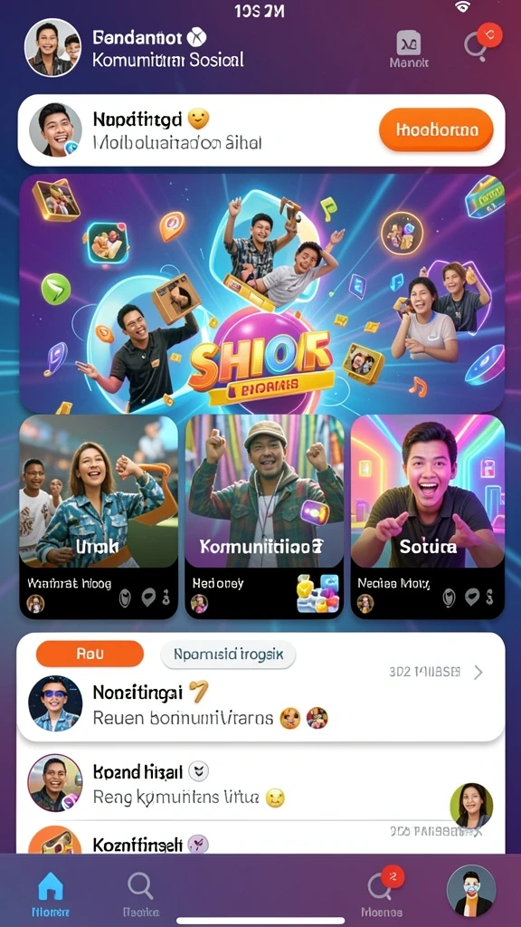 Beragam pilihan permainan untuk semua kalangan.
