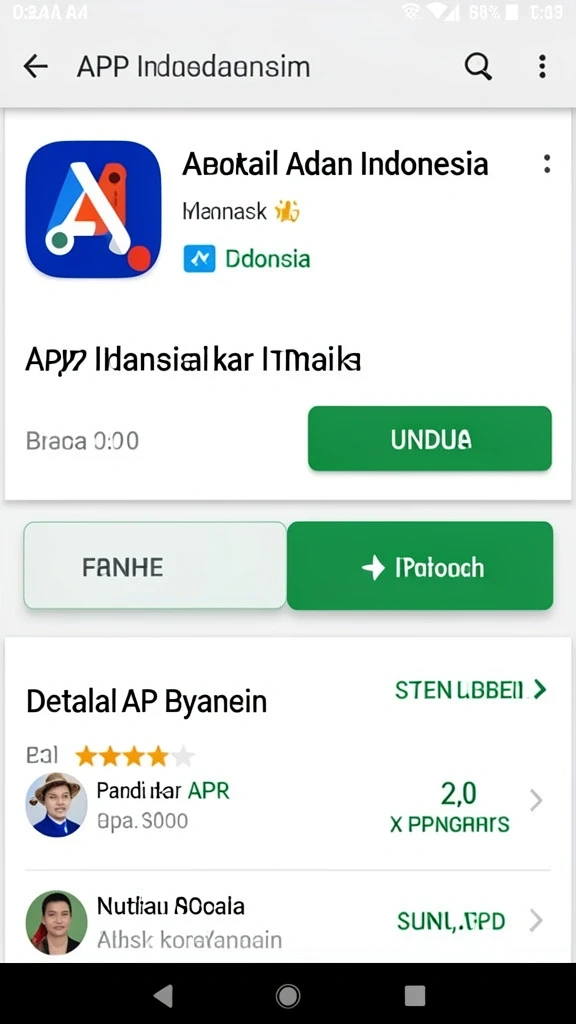 Tampilan antarmuka pengguna yang modern dan menarik.