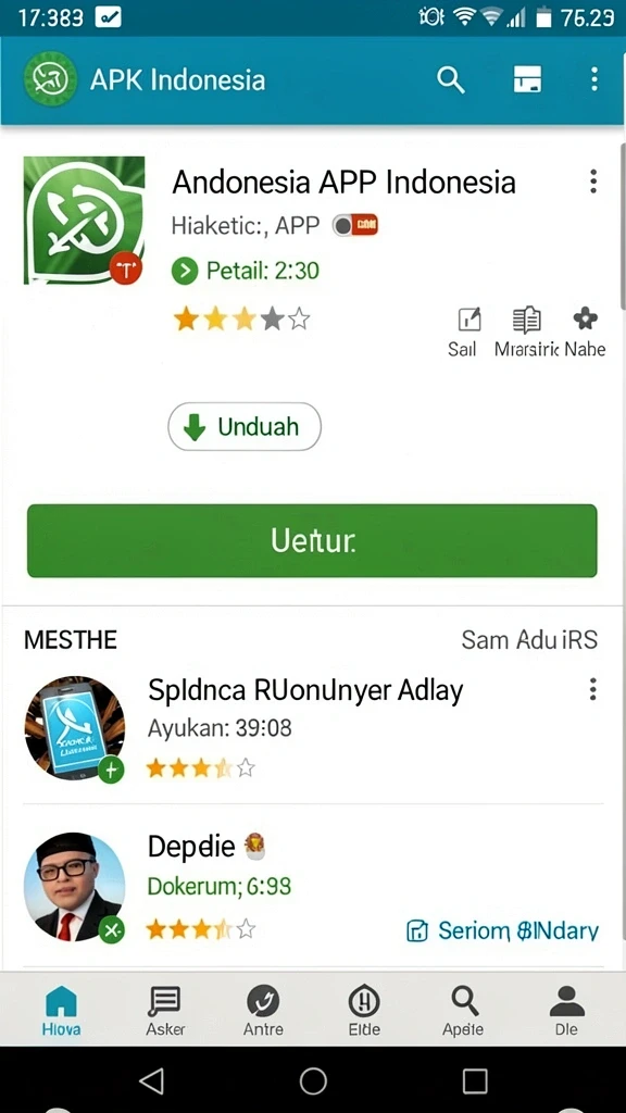 Antarmuka pengguna yang sederhana dan mudah dinavigasi.