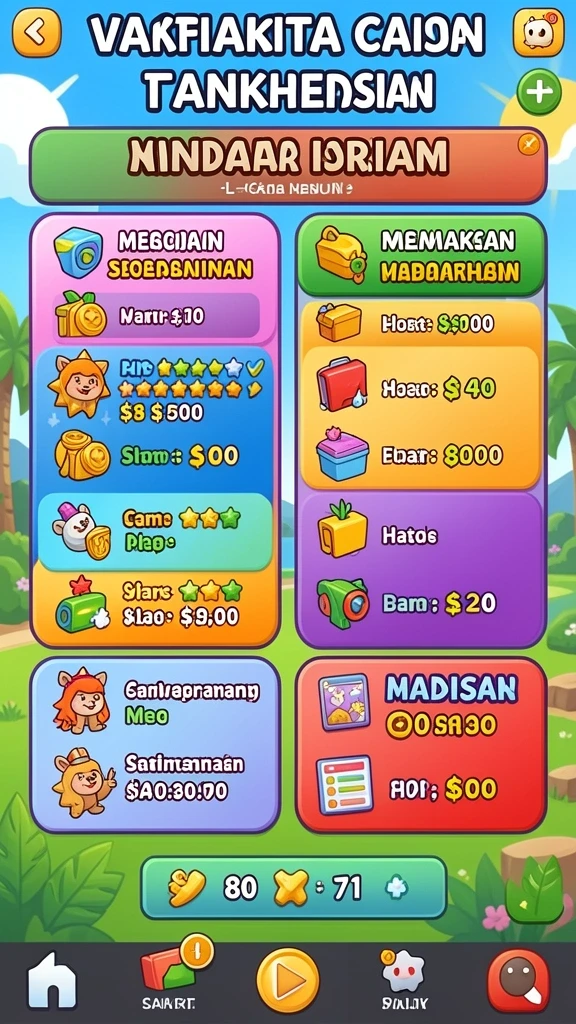 Tangkapan layar menunjukkan grafik lingkungan yang menakjubkan.