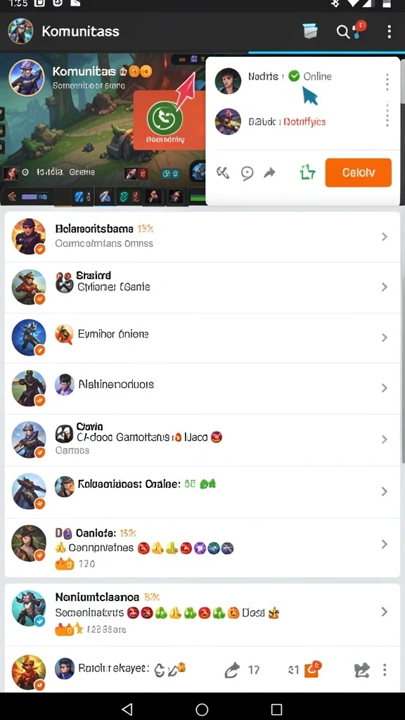 Tampilan antarmuka yang menarik dan modern.