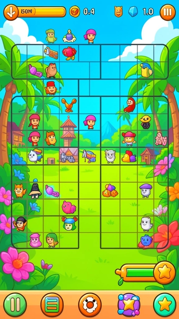 Screenshot gameplay yang mendebarkan dan seru.