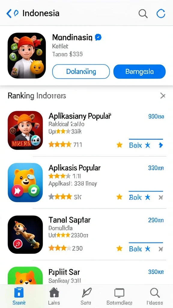 Fitur interaksi sosial yang menambah keseruan.