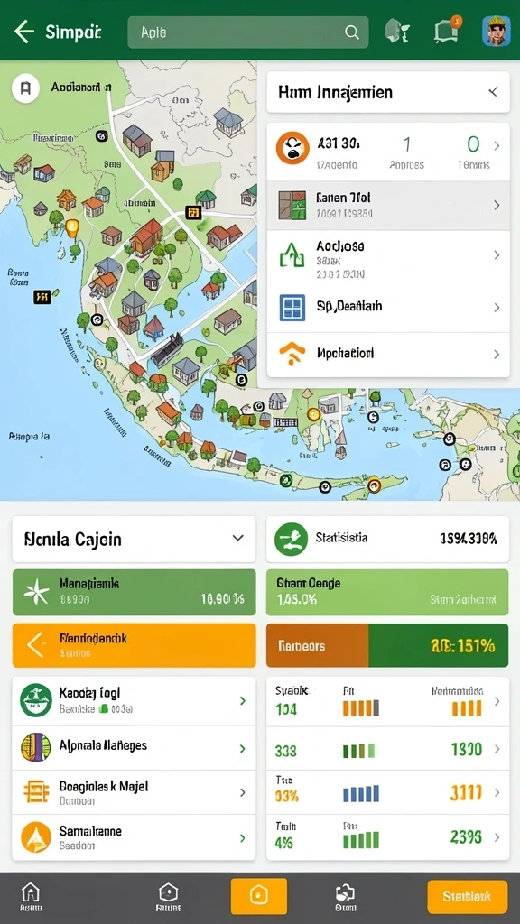 Screenshot pertama menampilkan karakter utama dalam aksi epik.