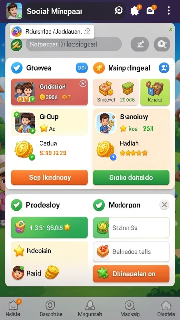 Mode permainan yang variatif dan menarik.