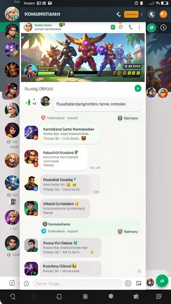 Tampilan antarmuka yang intuitif dan menarik.