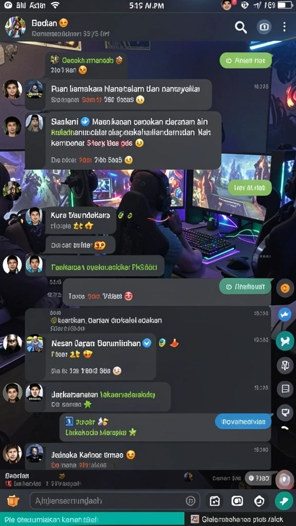 Grafis kartu yang jelas dan indah.
