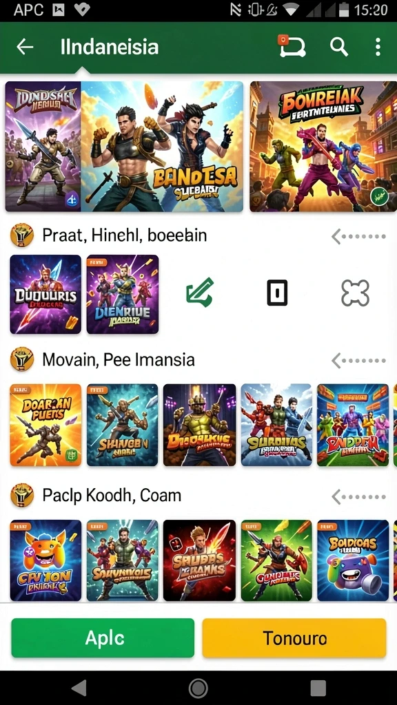 Menjelajahi dunia penuh harta karun.
