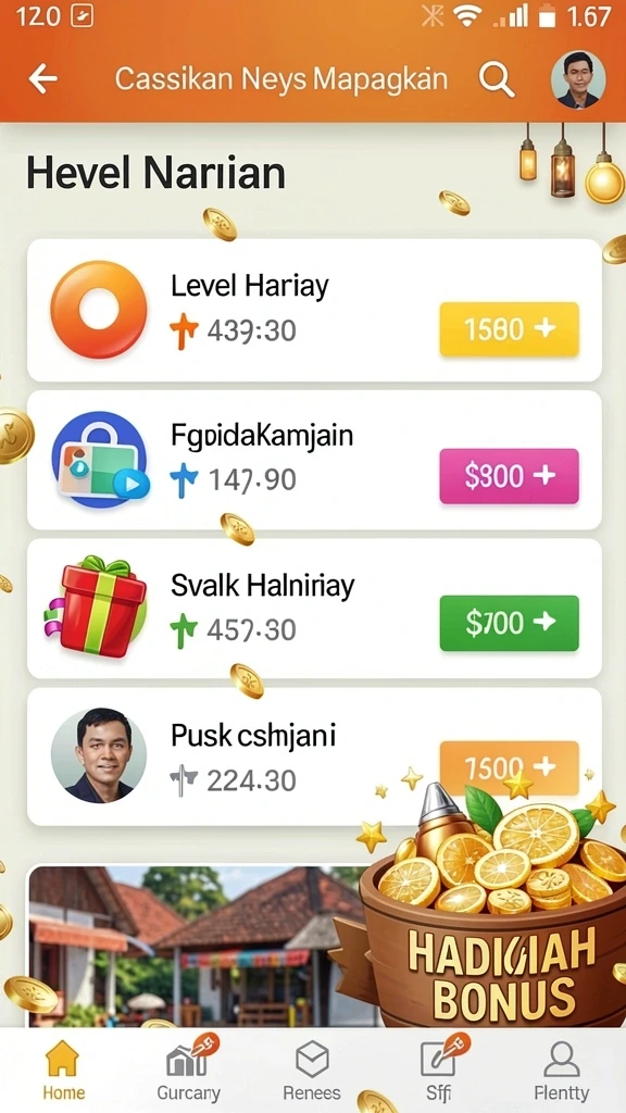 Bergabung bersama teman dalam tantangan seru.