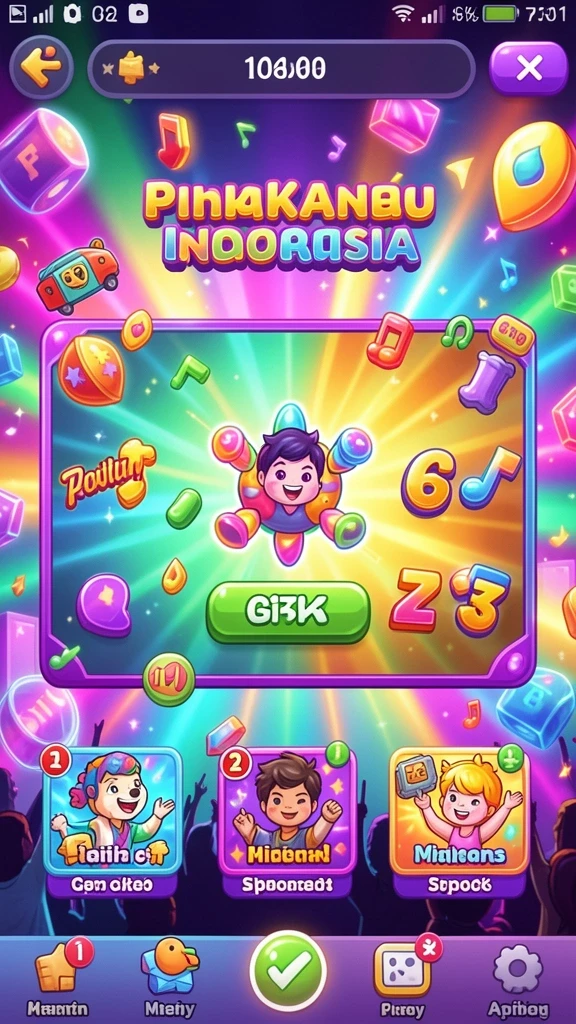 Fitur live draw untuk pengalaman bermain yang seru.