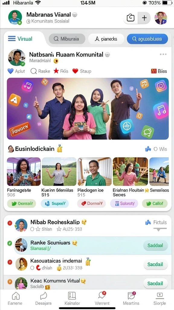 Antarmuka menarik MENANGBET yang mudah digunakan.