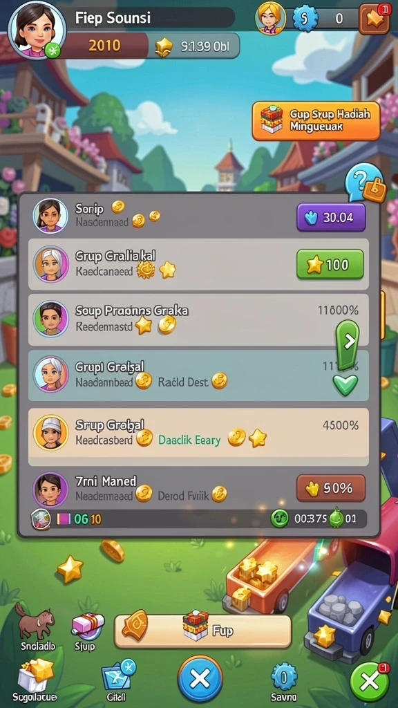 Screenshot menampilkan mode multiplayer yang menggembirakan.
