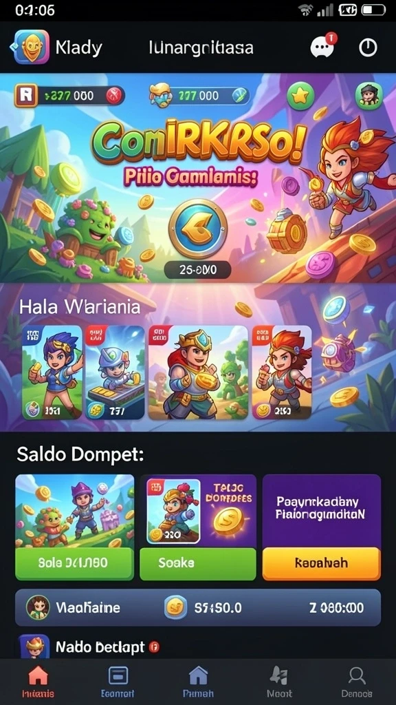 Sistem reward yang memotivasi setiap pemain.
