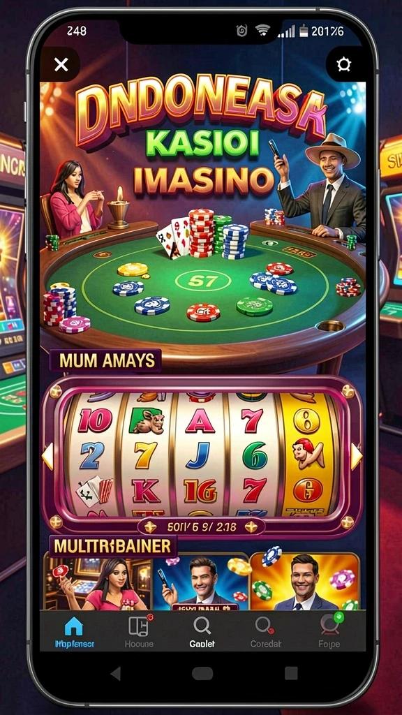 Tampilan awal NDMTOGEL yang user-friendly.