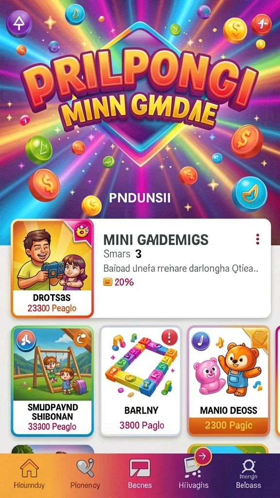 Sistem rewards yang menarik dan memotivasi pemain.