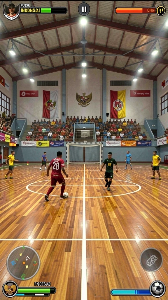 Screenshot saat pemain melakukan panen.