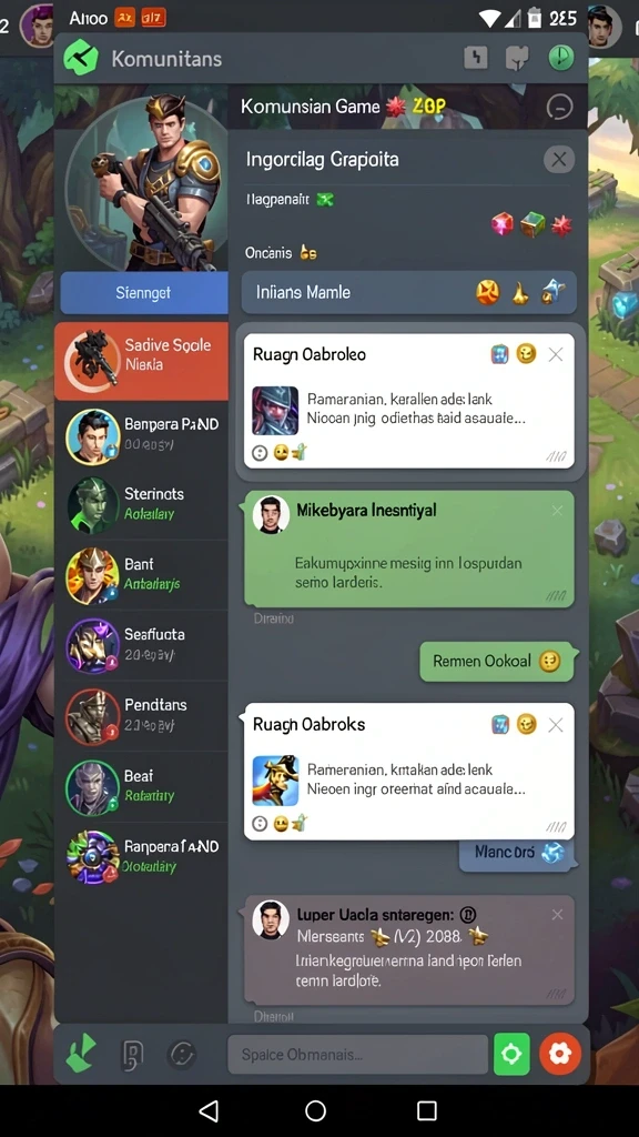 Screenshot menunjukkan tampilan antarmuka pengguna yang intuitif.