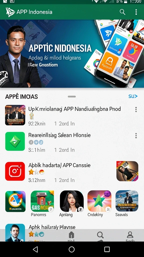 Tampilan antarmuka yang menarik dan modern.