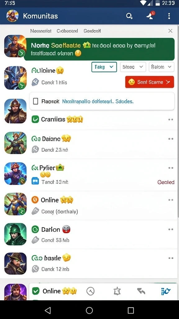 Screenshot pertarungan seru melawan musuh yang kuat.