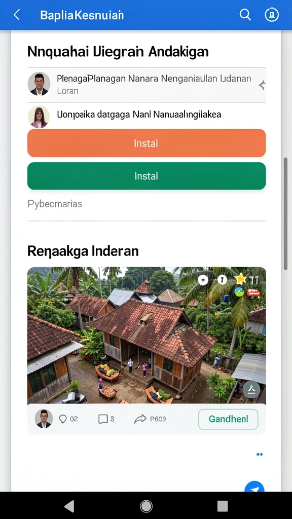 Tampilan antarmuka yang intuitif dan user-friendly.