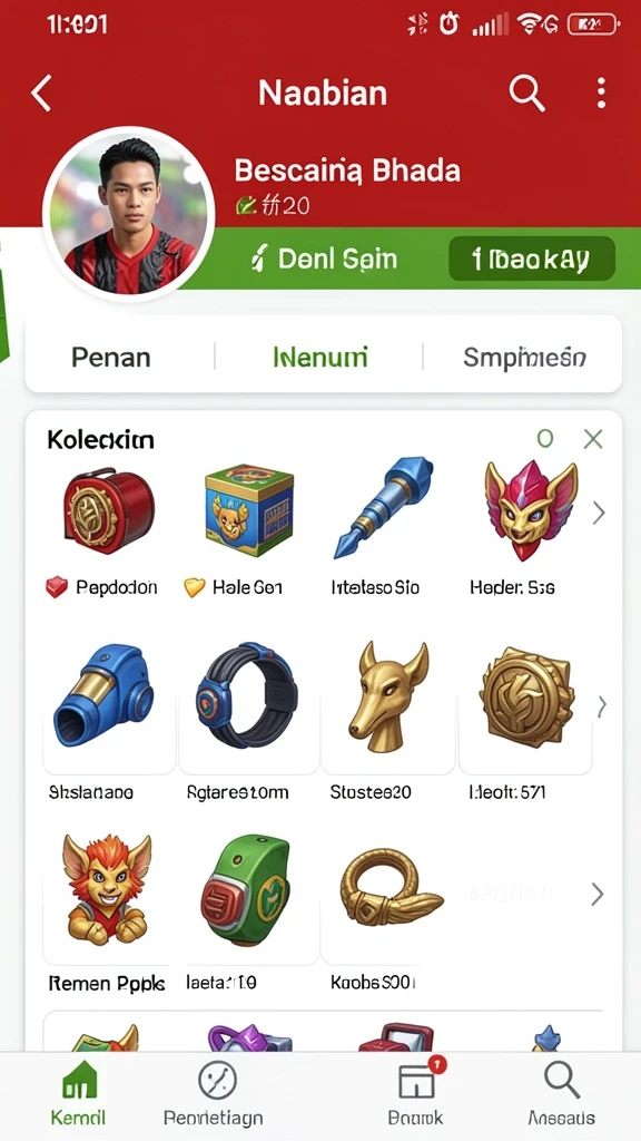 Tampilan antarmuka yang menarik dan mudah digunakan.