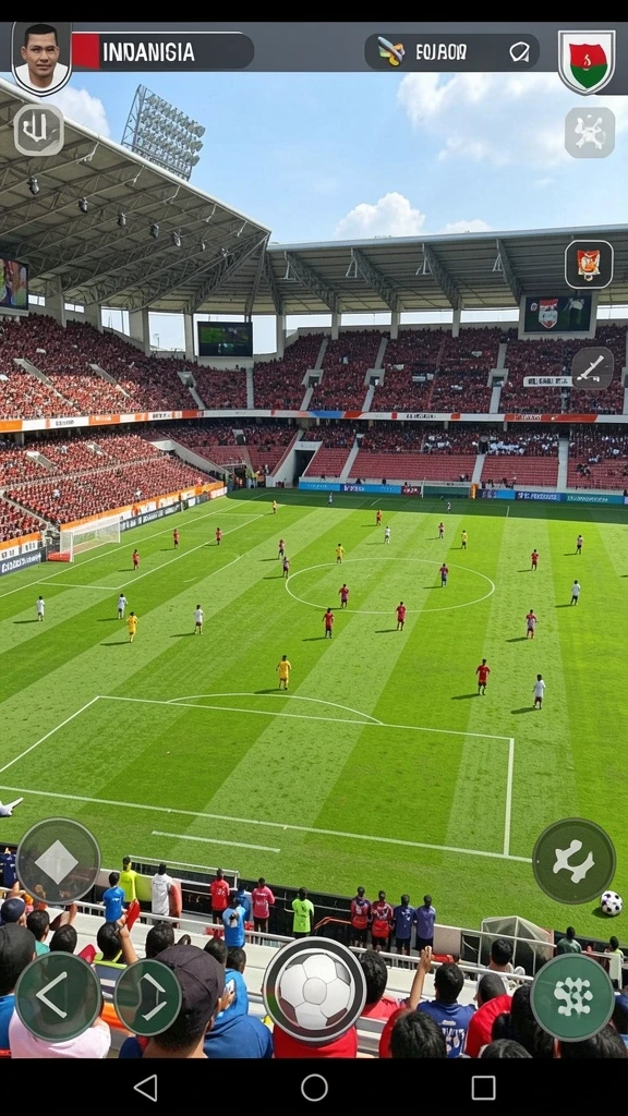 Interaksi antara pemain di mode multiplayer yang seru.