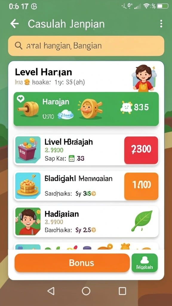 Bonus menarik bagi pemain baru dan setia.