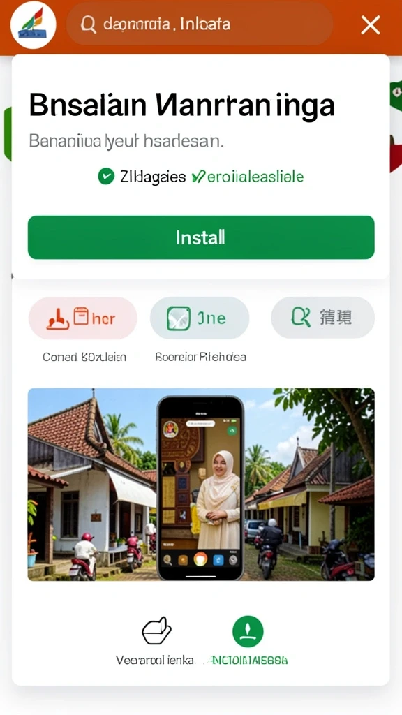 Menggambarkan pertarungan seru dengan musuh yang kuat.
